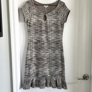 Max Studio black tweed dress